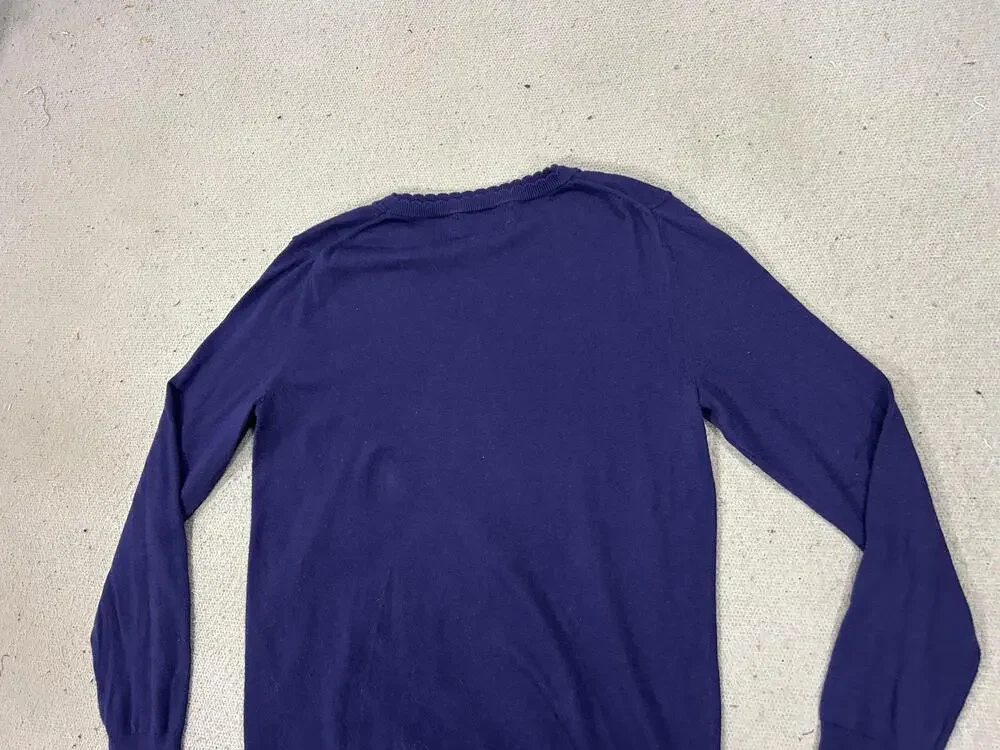 Banana Republic Sweater Womens Small Purple Premium Luxe Luxury Coquette Soft